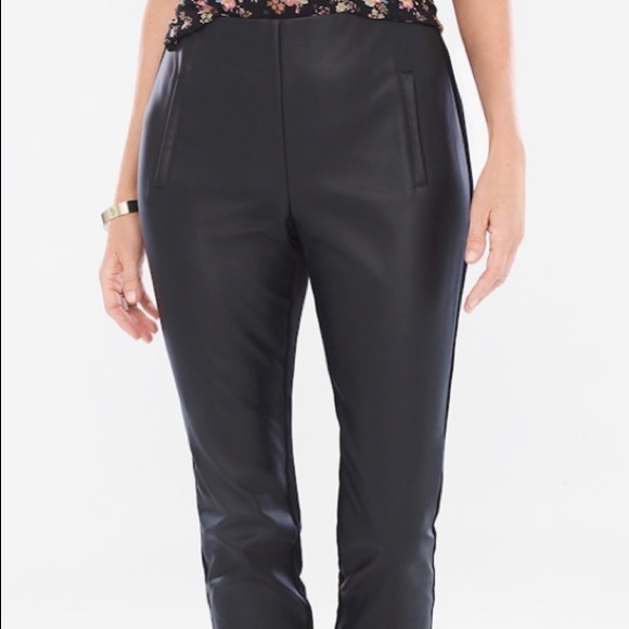 Pants \u0026 Jumpsuits | Chicos Faux Leather 